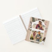 Carnet Boho Floral Two Photo and Name (Intérieur)