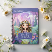 Carnet Boho Girl Blue "Vous êtes assez"