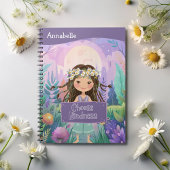 Carnet Boho Girl Purple "Choose Kindness"