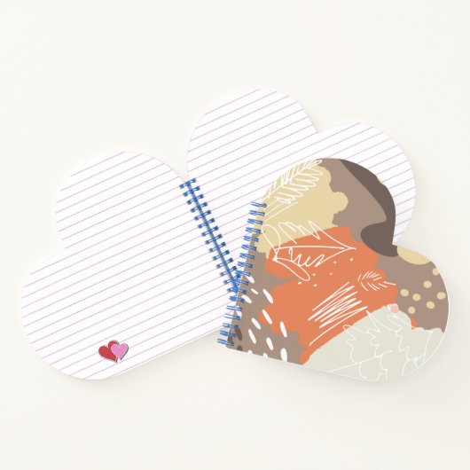Carnet Boho Heart (Intérieur)