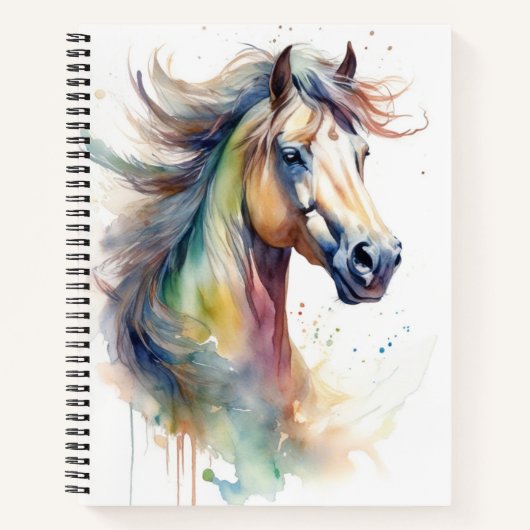 Carnet Boho Horse (Devant)