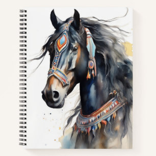 Carnet Boho Horse