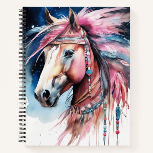 Carnet Boho Horse