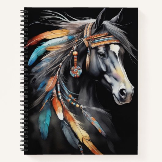 Carnet Boho Horse (Devant)