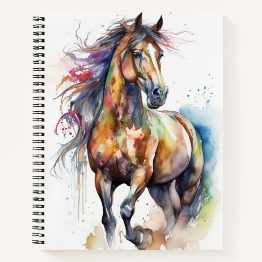 Carnet Boho Horse (Devant)