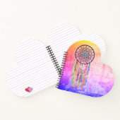 Carnet Boho Lace Dreamcatcher | Arc-en-ciel Grunge (Intérieur)