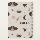 Carnet Boho Moth et Celestial (Verso)