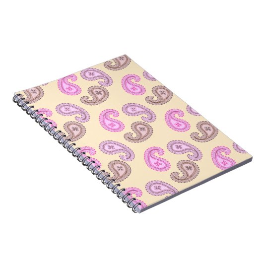 Carnet Boho Motif Paisley (Côté Droit)