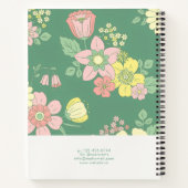 Carnet Boho Nature Florale (Dos)