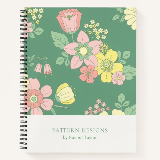 Carnet Boho Nature Florale (Devant)