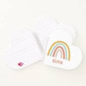 Carnet Boho Pastel Rainbow Personnalisé (Intérieur)