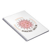 Carnet Boho Retro Sun Shine (Côté Droit)