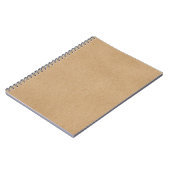 Carnet Boho rustique Kraft simple et élégant (Côté gauche)