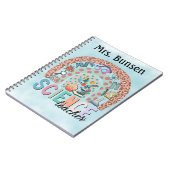 Carnet Boho Science Thème Rainbow Personnalisé (Côté gauche)