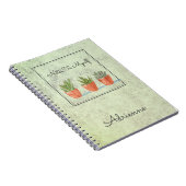 Carnet Boho Sud-Ouest Succulents Notes Pour Moi (Côté Droit)