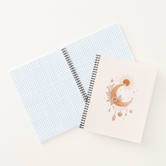 Carnet Boho Sun & Moon Deluxe Notebook (Intérieur)