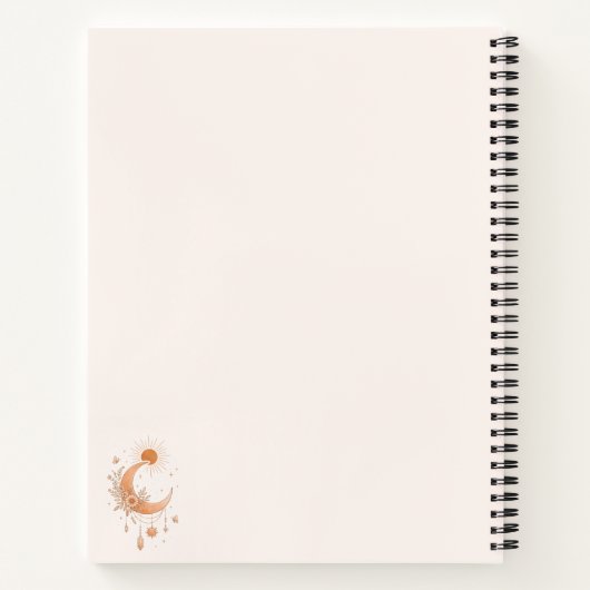 Carnet Boho Sun & Moon Deluxe Notebook (Dos)