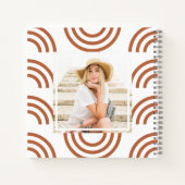 Carnet Boho Terracotta Rainbow Photo (Dos)