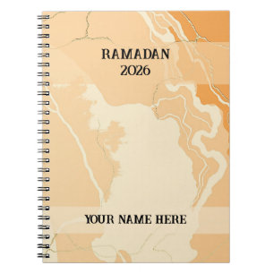 Carnet Boho Terracotta Ramadan