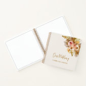 Carnet Boho Tropical Guest Book Mariage Album photo C103 (Intérieur)