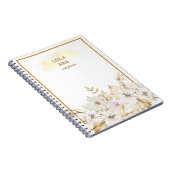 Carnet Boho Watercolor Floral Island (Côté Droit)