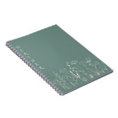 Carnet Boho Wildflower Personalized  Gift for Her (Côté Droit)