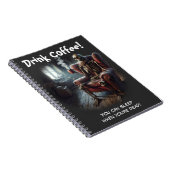 Carnet Boire du café (Côté Droit)