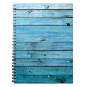 Carnet Bois bleu naturel, arrière - plan texturé.