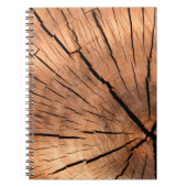 Carnet Bois de bois de sciage coupe (Devant)