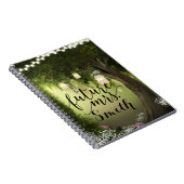 Carnet Bois de la Forêt Enchantée Mariage Rustique Future (Côté Droit)