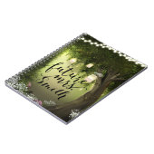 Carnet Bois de la Forêt Enchantée Mariage Rustique Future (Côté gauche)