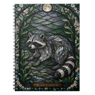 Carnet Bois de Raccoon Creek Illumina Verre Peint