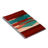 Carnet Bois et turquoise (Côté Droit)