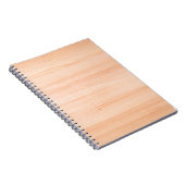 Carnet Bois motif surface en bois rétro (Côté Droit)