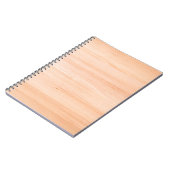 Carnet Bois motif surface en bois rétro (Côté gauche)