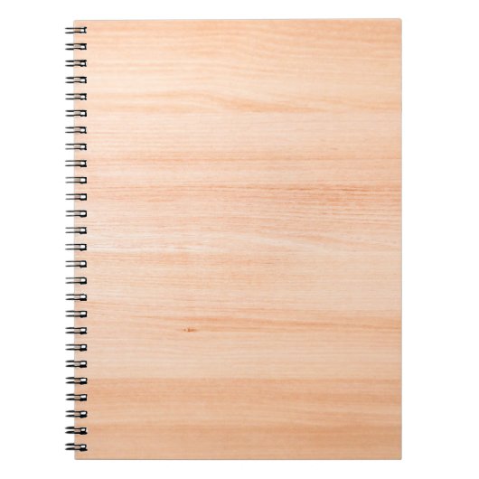 Carnet Bois motif surface en bois rétro (Devant)