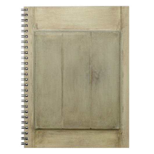 Carnet Bois peint rustique (Devant)