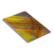 Carnet Bois pétrifié jaune (Côté Droit)