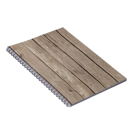 Carnet Bois rustique chic de Faux (Côté Droit)