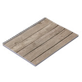 Carnet Bois rustique chic de Faux (Côté gauche)