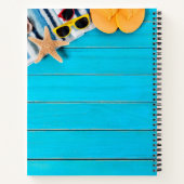 Carnet Bois Rustique Été Thème Notre Histoire Couples (Dos)