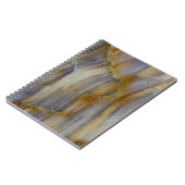 Carnet Bois tourbillon ondulé (Côté gauche)