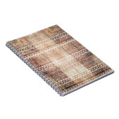Carnet Bois tribal aztèque vintage (Côté Droit)