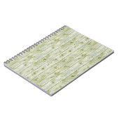 Carnet Bois Vert Faux (Côté gauche)
