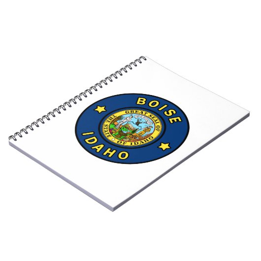 Carnet Boise Idaho (Côté gauche)