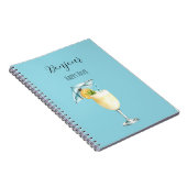 Carnet Boisson Blue Bonjour Happy Hour (Côté Droit)