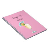 Carnet Boisson Bonjour Happy Hour rose (Côté Droit)