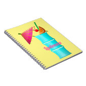 Carnet Boisson tropicale boisson colorée été cocktail haw (Côté Droit)