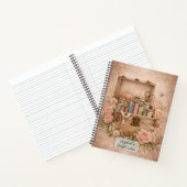 Carnet Boîte à couture vintage (Intérieur)