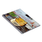 Carnet Boîte aux lettres rustique jaune (Côté Droit)